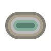 Oval Runway Scandi Rug