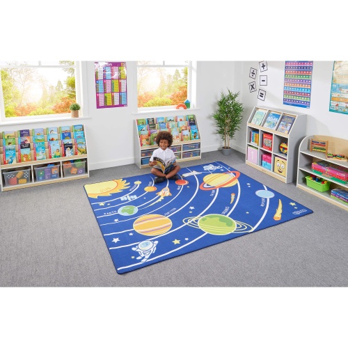 Colour Space Rectangle Rug